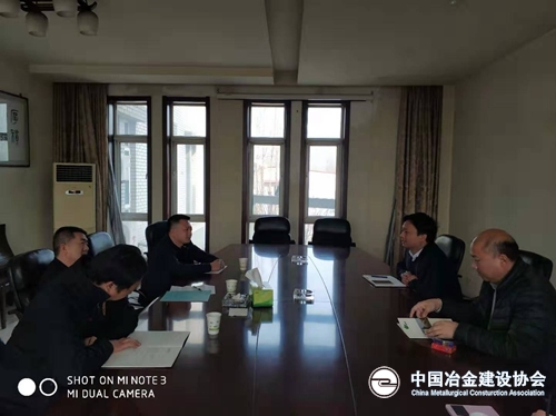 天津市蓟州区科技局领导到天津冶建调研
