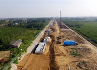 中国二十二冶集团承建的邢东新区综合管廊项目工程施工完毕